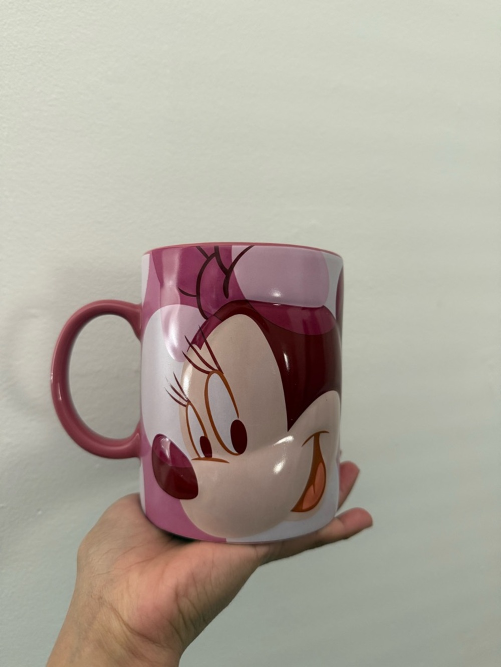Disney Minnie Mouse Pink Ceramic Mug